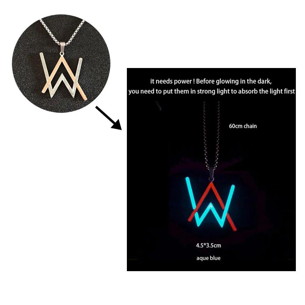 Светящееся ожерелье с драконом, светящаяся ночная флуоресценция, антикварное винтажное светящееся в темноте для мужчин и женщин, подарок для вечеринки, Дня Хэллоуина, клуба