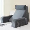 Reading Pillow with Armrests Cushion Ergonomic Back Support Cushion for Bed Chair TV Gaming Comfort Accessory Bed Chair Cushion