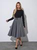 Wool Flared Skirt ISSA PLUS