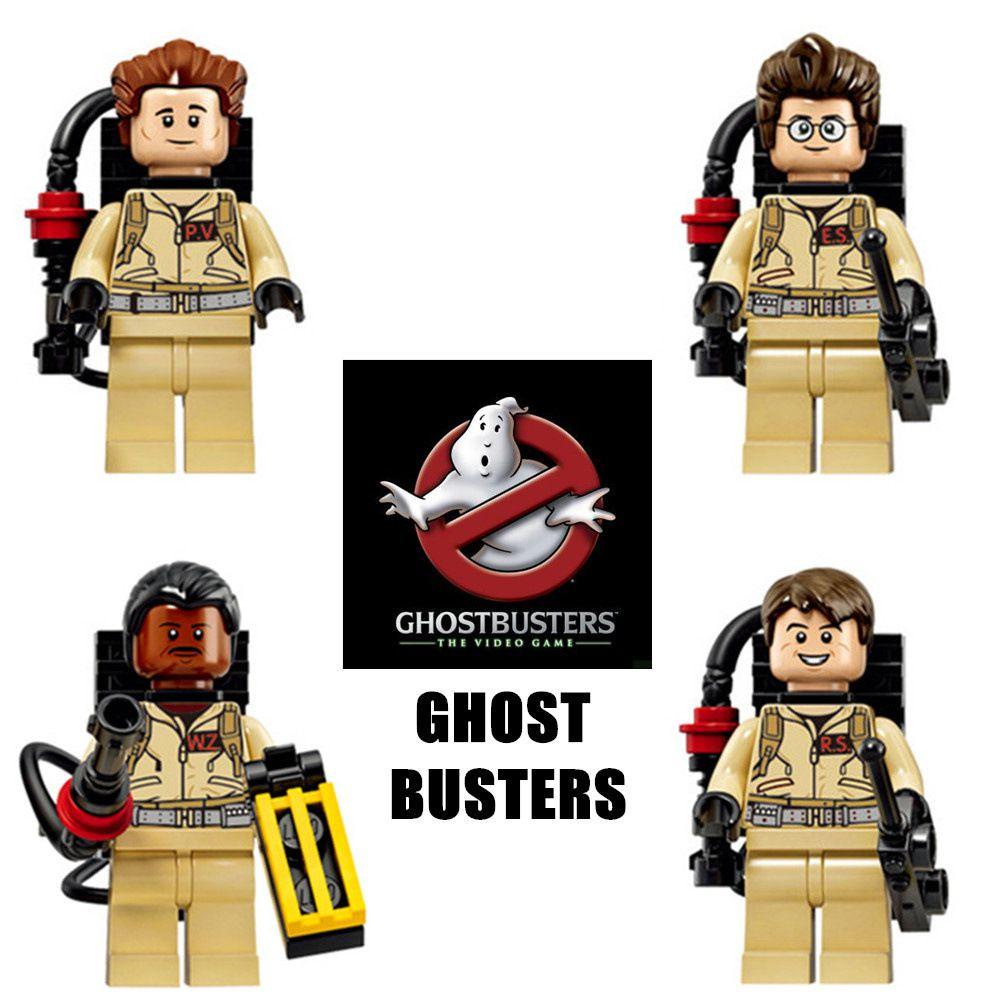 Ghostbusters Assembly Puzzle Diy Childrens Toy Building Minifigures Blocks