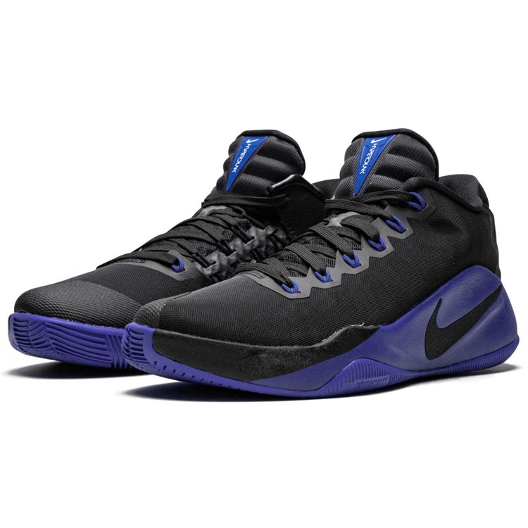 Nike Мужские кроссовки Hyperdunk 2016 Low Black Game Royal 844363-040