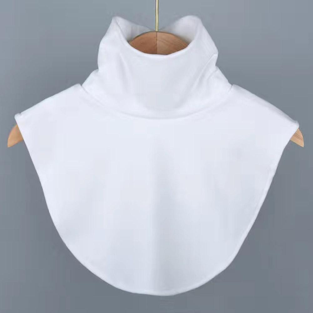 Весна Зима DIY Рубашки Воротник Патч Футболки Удлиненный Воротник Съемный Внутренний Воротник Качество Лацкан Водолазка Грелка для Шеи