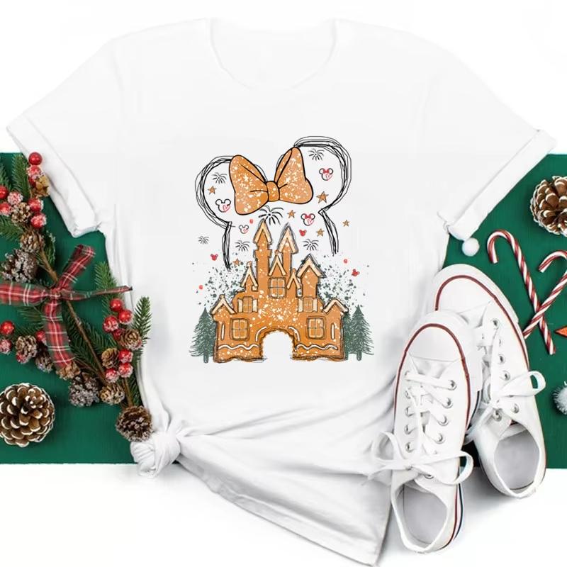 Merry Christmas   Printed TShirt Unisex Womens Cute Y2K Santa Claus TShirt Unisexs Top Harajuku Style Clothing Soft Cotton