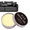 Mink Oil Faux Leather Care Cream Transformation Restores Shine Prevents Dryness Faux Leather Nourishing Maintenance Balm
