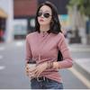 Slim Warm Long-sleeved T-shirt Mother's Base Shirt for Women In Autumn and Winter