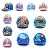 New Cartoon Baseball Cap For Kids Dinosaur Sun Hat With Mesh Shield