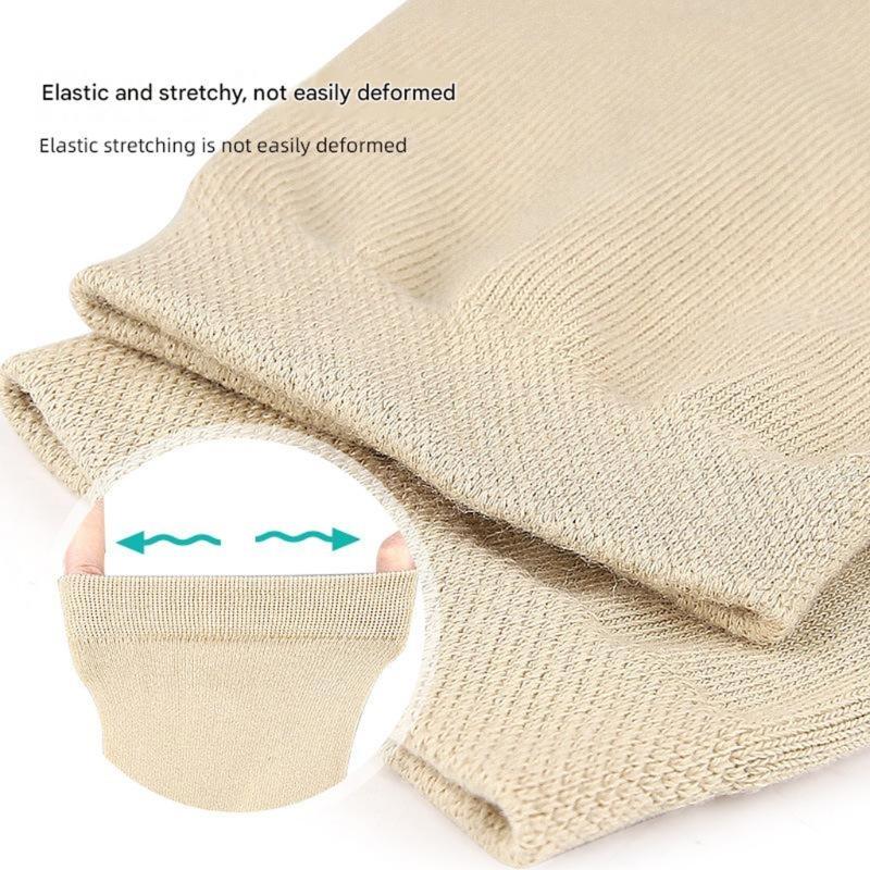 2pcs Elastic Cotton Leg Sleeve Comfortable Prosthetic Socks For Prosthetic Wearers To Prevent Friction And Discomfort