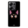 Coque de téléphone - MANIACASE - Xiaomi Redmi Note 13 Pro 4G - Silicone - Souple - Chat noir Luna Sailor Moon