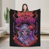 Одеяло Bring Me The Horizons MBTH Супер Теплое Графическое Плюшевое Постельное Белье Пледы для Девочек Мальчиков Диван Кресло Софа Фланелевое Покрывало