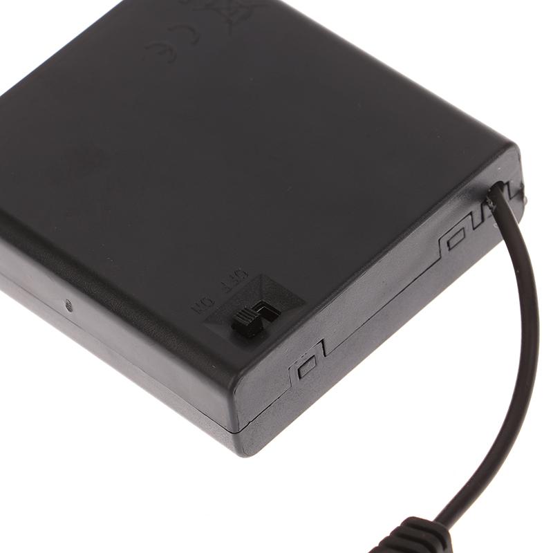 DC 4.5V портативный мини-держатель для батареек Aa, чехол для хранения, блок питания USB, батарейный блок для 5-х и 7-х батареек