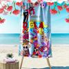 1pc The Amazing Digital Circus Beach Towel, Soft Beach Towel Suitable for Beach Swimming, Outdoor Camping and Traveling