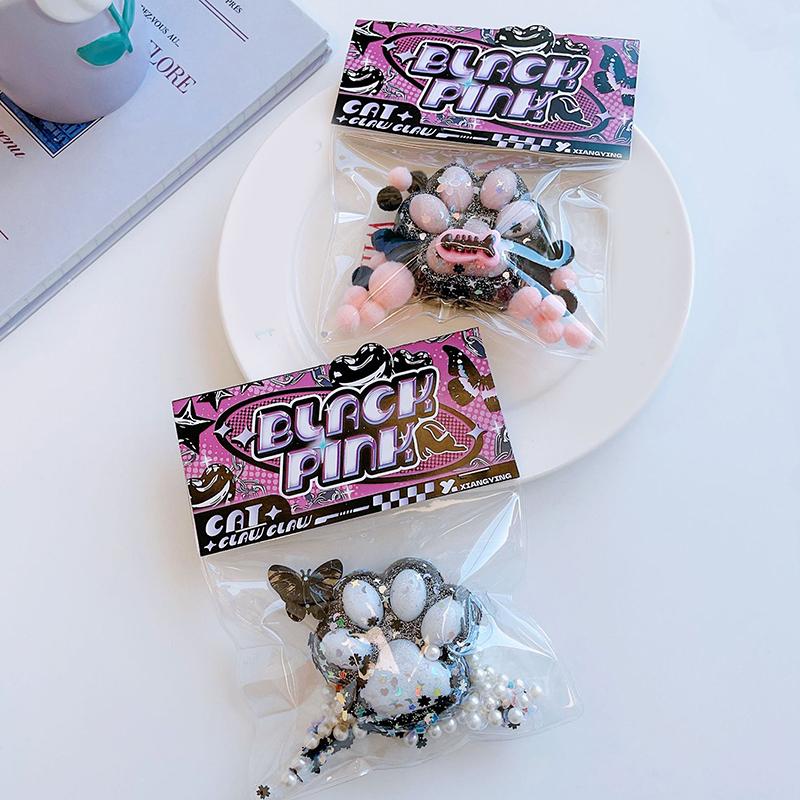 Милая мягкая плюшевая игрушка в виде кошачьей лапки для взрослых детей Tpr медленно отскакивающая сенсорная игрушка подарки