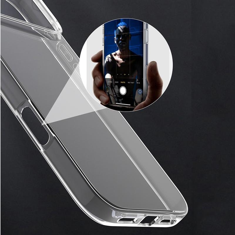 Прозрачный мягкий силиконовый ТПУ чехол для телефона для iPhone 17 Pro Max Ультратонкие прозрачные противоударные чехлы для iPhone 17 Air Задняя крышка