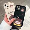 For iPhone 16 15 Pro Max Redmi Note 13 12 11 Pro Samsung S23 FE S24 Plus S24 Ultra A52 A72 A54 Lovely Girl Full Lens Protect Soft Silicone Phone Case