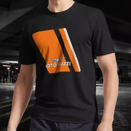 NEW SHIRT GUZZI SPECIAL ORANGE RACING LOGO FUNNY SIZE S-5XL Unisex T-Shirt