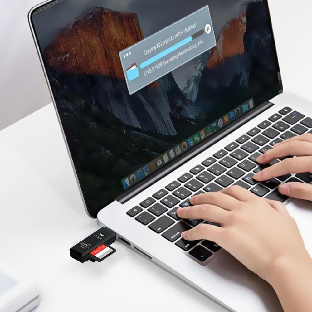 USB 3.0 Устройство для чтения карт Micro SD 5 Гбит/с 2-в-1 Устройство для чтения карт SD для SDXC SDHC MMC