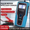 12V6A Motorcycle Repairer Automotive Lead Acid Battery Pulse Intelligent Battery Charger
