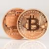 Gold Plated Physical Bitcoins Coin with Case Gift Physical Antique Imitation Coin Art Collection