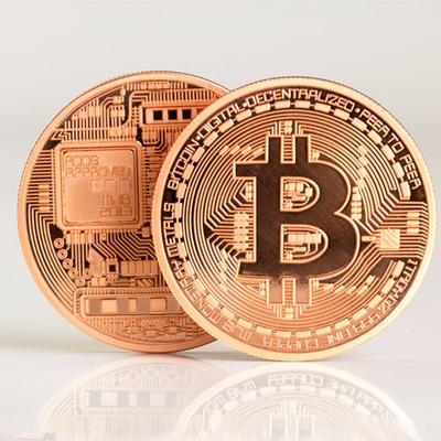 Подарочная монета Bitcoin
