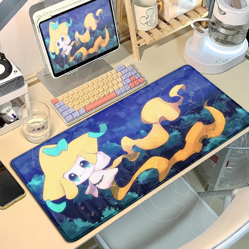 PJirachi ESport Gaming Desktop Carpet AntiSlip Rubber Laptop Keyboard Mats Pc Office Accessories Large Anime Mauspads