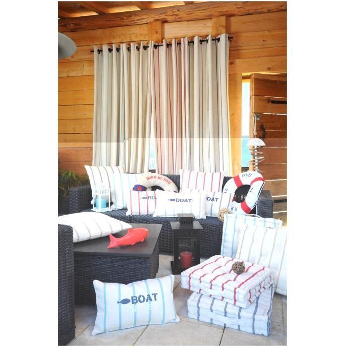 Coussin de sol 45 x 45 cm St Trop anthracite