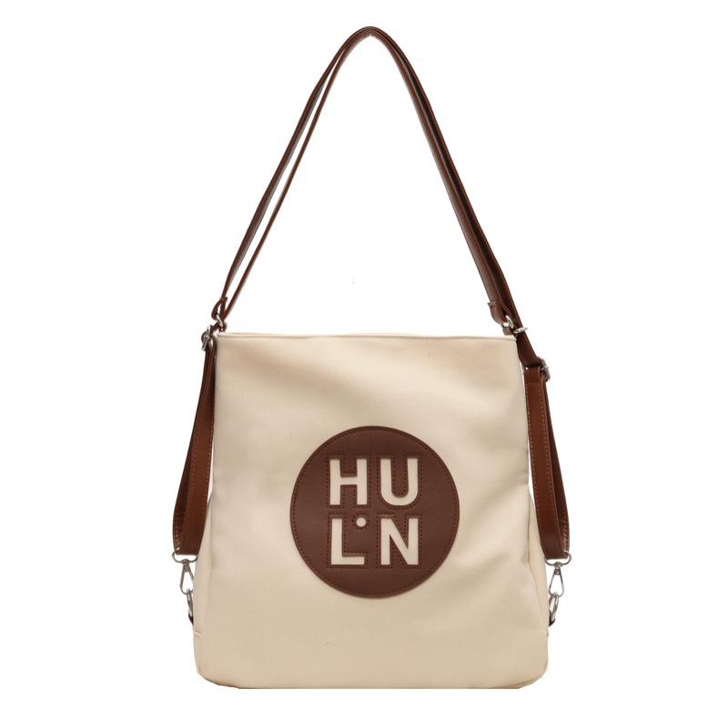 Женская парусиновая сумка большой емкости, сумка через плечо, сумка для покупок через плечо