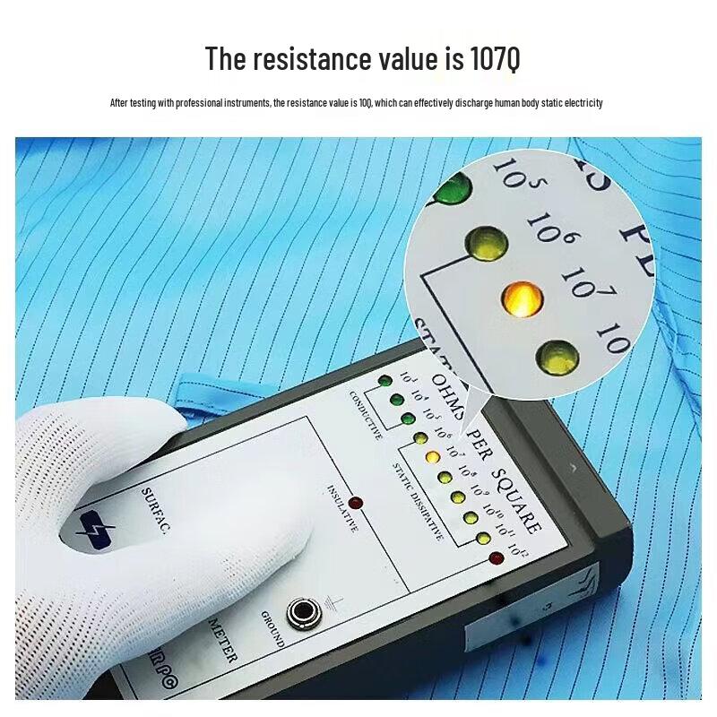 Универсальный антистатический лабораторный халат Allies для чистых помещений