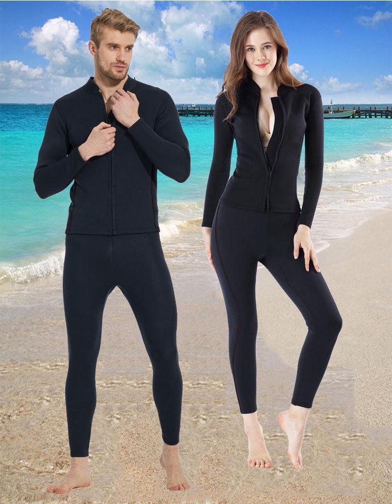 Men’s 3mm Neoprene Surf Diving Cold-Proof Wetsuit Top
