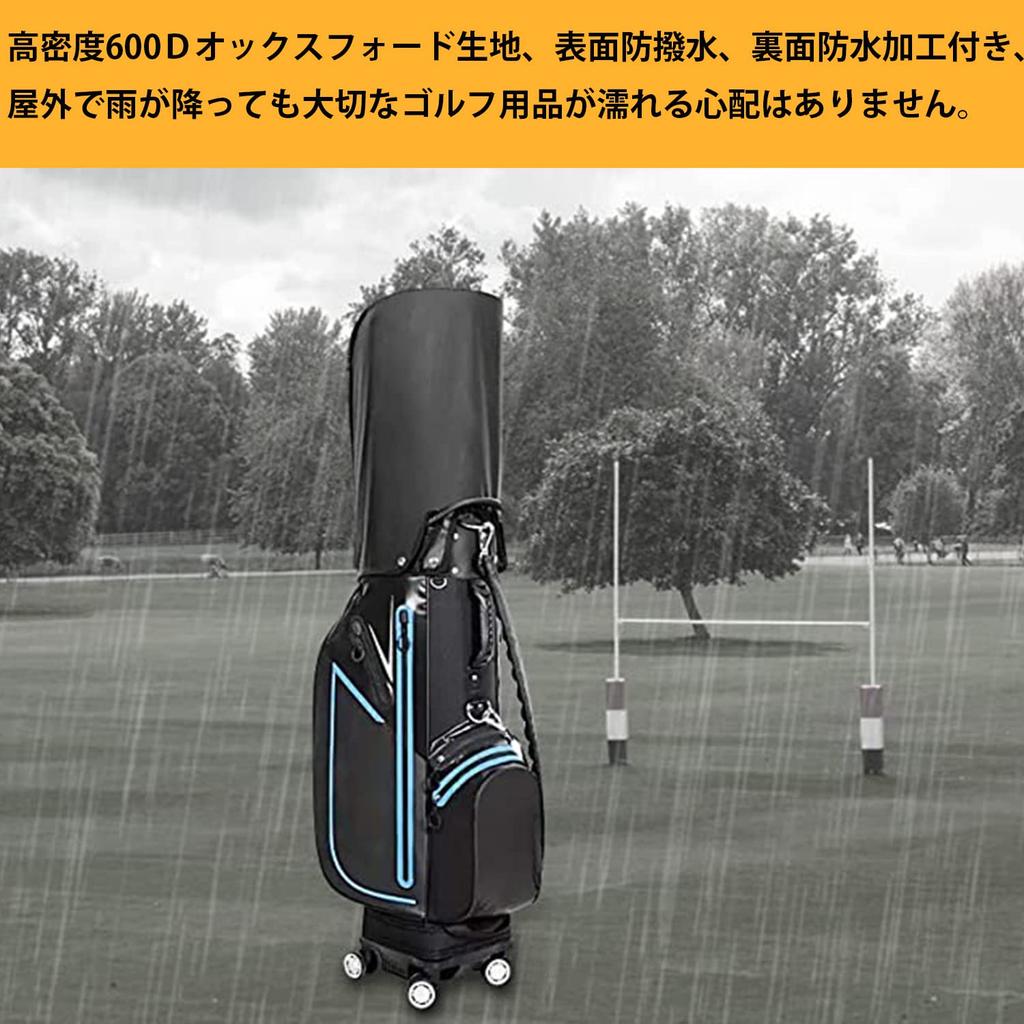 Чехол для сумки-кеда Iptienda Caddy Bag, совместимый с водонепроницаемым чехлом типа 8.5-9.5, чехол для сумки для гольфа, чехол для сумки-кеда 600D, одинарный чехол для сумки-кеда