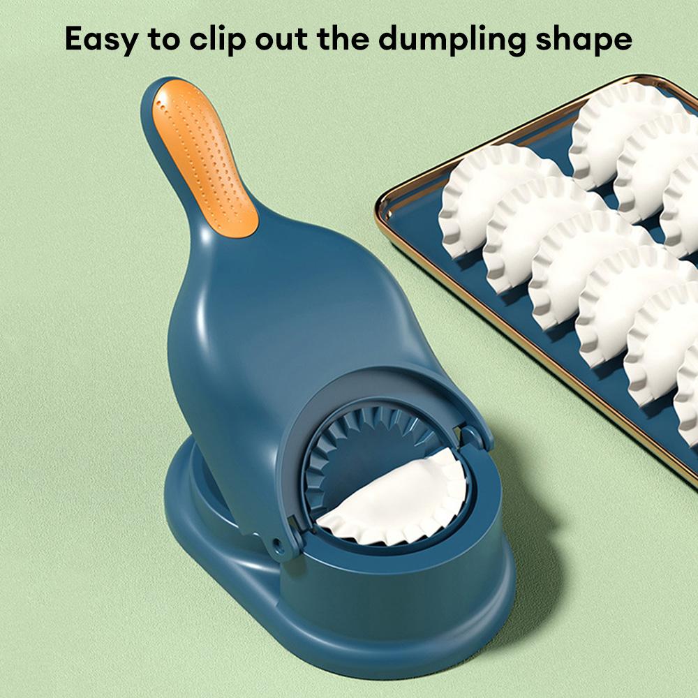 2 In 1 Dumpling Maker Dumpling Shape Making Device Press Mold Kitchen Dumplings Modeling Machine Dough Mould Making Tools