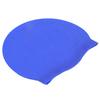 Waterproof Swimming Cap High Elasticity Silicone Swimming Hats Protect Ears for AdultsDark Blue