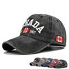 Мужская и женская модная кепка с буквами CANADA Letters Baseball Cap Универсальная хлопковая бейсболка