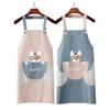 Oil Proof Kitchen Apron Cute Puppy Work Apron Easy To Clean Resistant To Dirt Clothes  Cooking