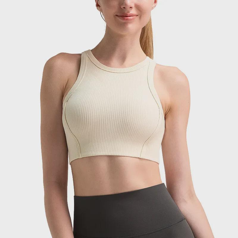 Прочный антипровисающий спортивный бюстгальтер: Ударопрочный топ для бега Beauty-Back для женщин