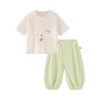 Minibala Kids' Moisture-Wicking Short-Sleeve & Pants Set