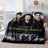 Eclipse Twilight vampire Blanket Flannel Blanket for bed, sofa, Camping, Hiking, Picnic Essentials, gift for family Fan gifts