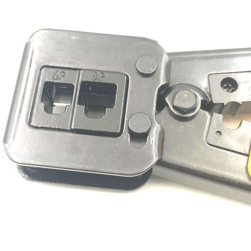 Многофункциональный инструмент для обжима сетевого кабеля RJ45/RJ12 EZ Pass-Through 8P6P для Cat 5e и Cat 6