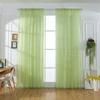 Translucent Snowflake Sheer Curtains Romantic Transparent Curtain Tulle Curtain Living Room