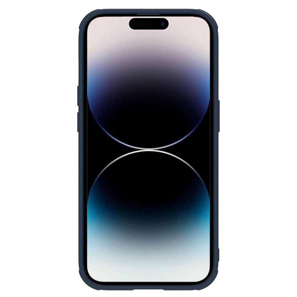 Nillkin Textured S Rugged Case for iPhone 14 Pro Max with Camera Cover - Blue