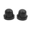 2Pc Dust Boot Inner Dia Rubber Housing Seal Cap Dust Cover for Car LED Headlight