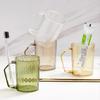 Light Luxury Wash Cup Ins Wind Mouthwash Cup Transparent High Beauty  Toothbrush Cup Household Toothware Cup