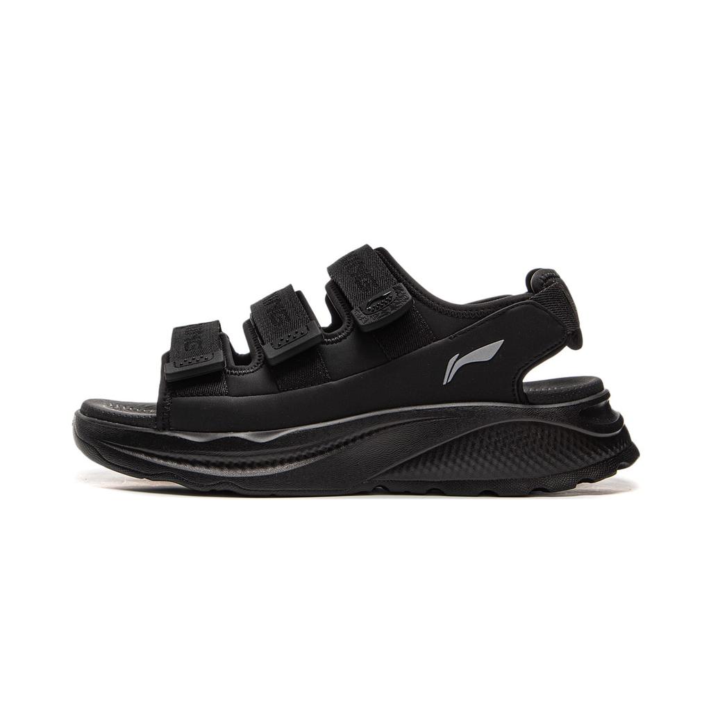 Li Ning SOFT COCA Пляжные Сандалии Унисекс Черные AGUV001-1