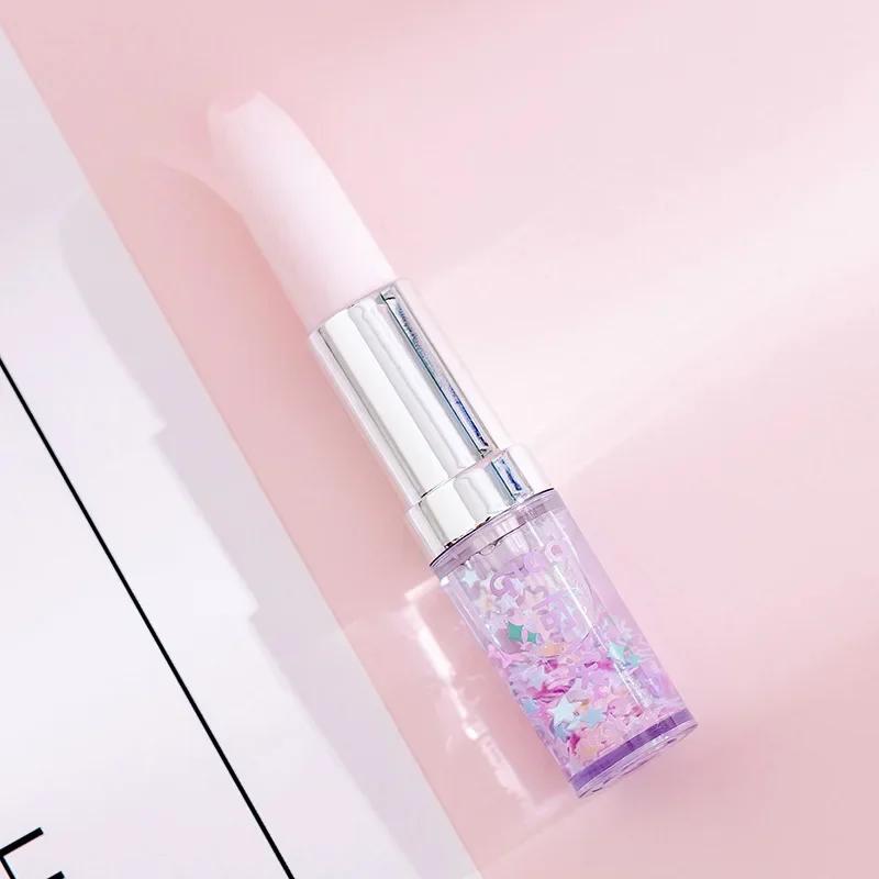 Инс Девушка Сердце Помада Гелевая Ручка Милая Креативная Студенческая Письменная Подпись Маленькая Фея Ручки с Песком Школьные Принадлежности
