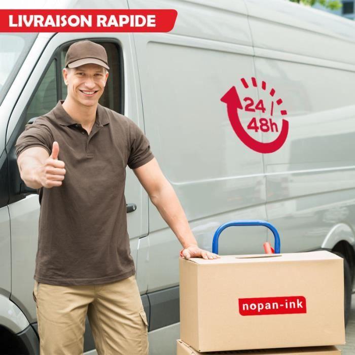 Cartouches compatibles - NOPAN-INK - HP 350 XL - Noir - Pack de 2 - Compatible DeskJet et OfficeJet