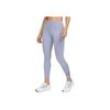 Nike Logo Print Long Fitness Leggings Women Bottoms Mist-Grey Blue DX0949-519