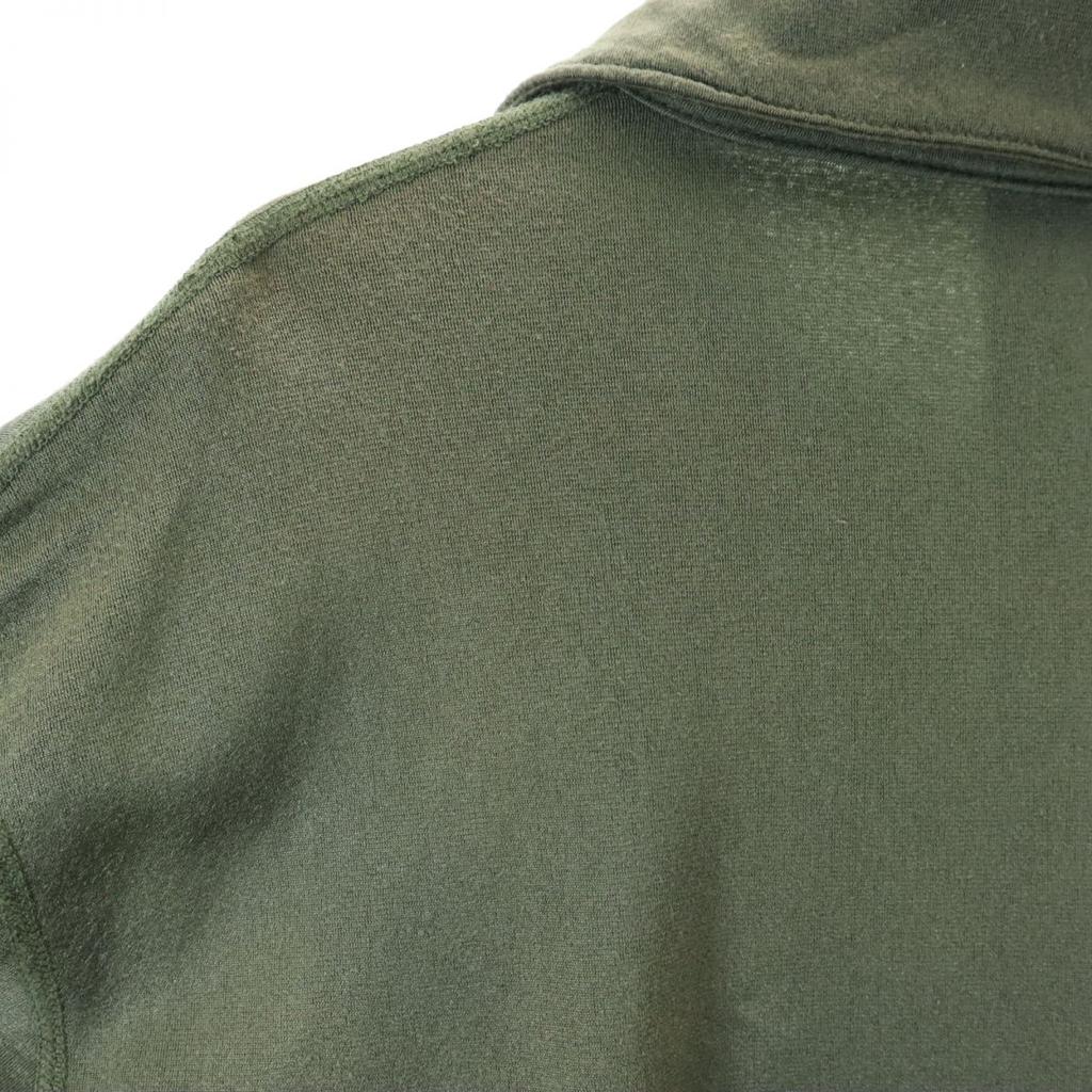 АРМИЯ США 90-х Рубашка для сна С длинным рукавом Толстовка-тренер на молнии до половины L Мужская Б/у