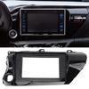 10.1in 2Din Car Radio Stereo Panel Frame Left Hand Drive Protective Navigation Fascia Dash Panel Fra