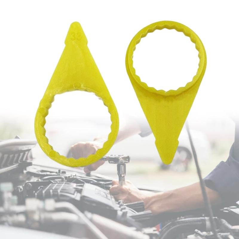 200Pcs Checkpoint Loose Wheel Lugs Nut for 32mm 33mm Nut HighsVisibility Yellow Wheel Check