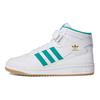 Forum Mid White Teal Мужские кроссовки Cloud-White Gold-Metallic Gum H00749