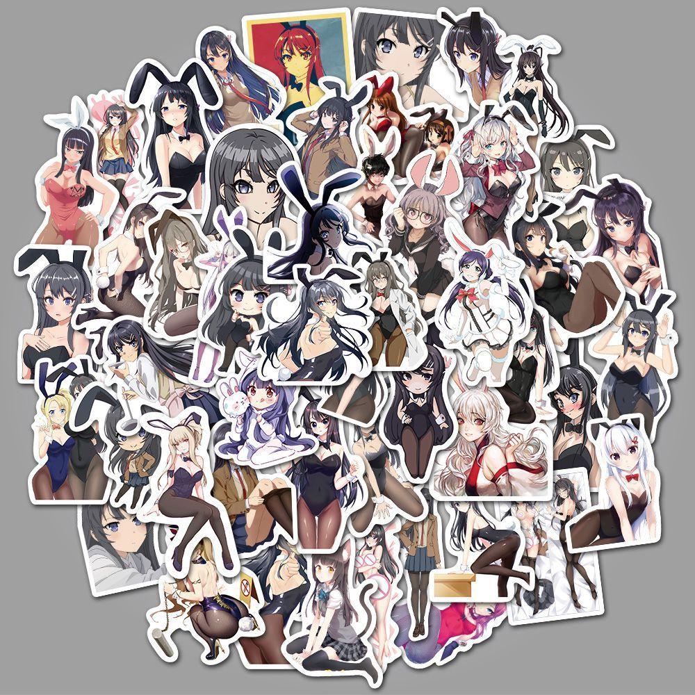 50-piece Unique Japanese Anime "demon Slayer" Graffiti Stickers For Personalizing Luggage Skateboards And Notebooks Durable Stickers